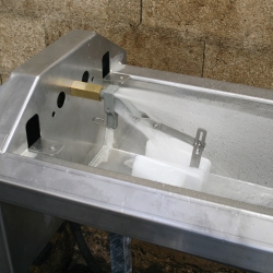 Abreuvoir inox à grande vidange GV460 Pour vaches laitières