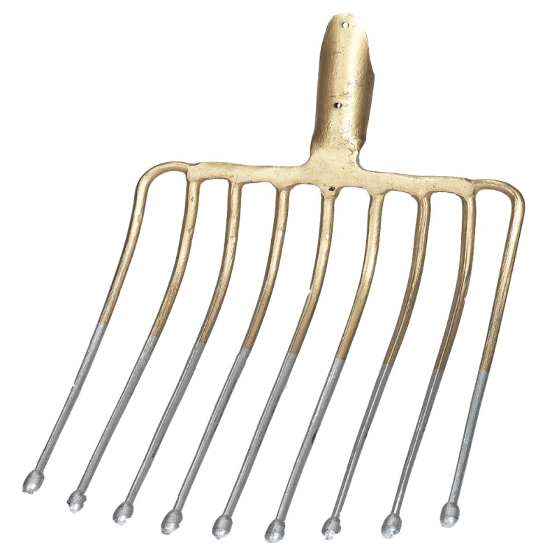 Fourche à 9 dents arrondis