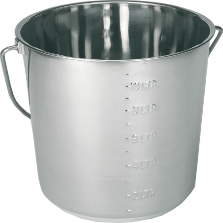 Seau à lait - Inox - 12L