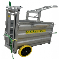 Cage à écorner pour veaux