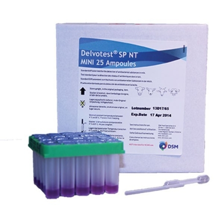 Test antibiotique DELVOTEST T - Recharge 25 tests