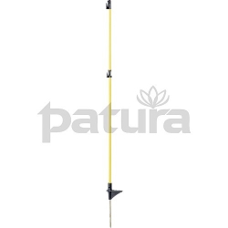 Piquet fibre de verre-pointe métallique - Par 10