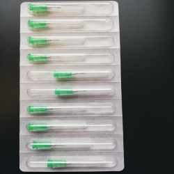 Aiguille hypodermiques détectables, stériles à usage unique