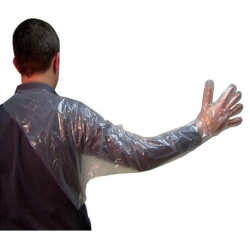 Gants de vêlage/fouille - Protège aisselle-124cm