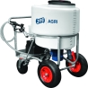 Chariot à Lait JFC 170L Mélangeur Pompe
