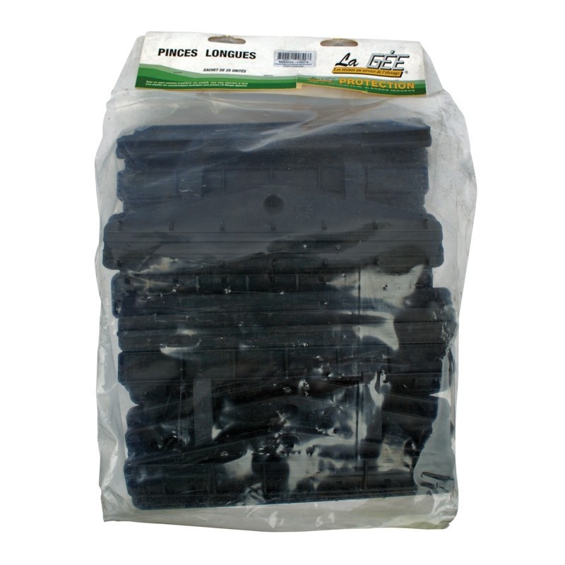 Pince longue pour fixation filet brise vent