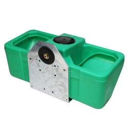 Abreuvoir double pour tonne a eau - BIGLAC 55 T