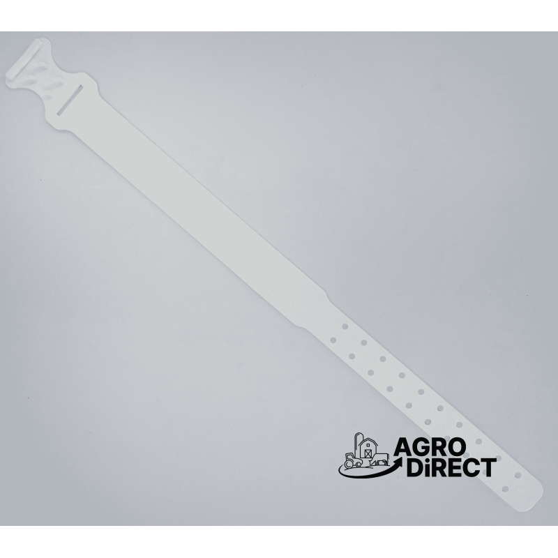 collier plastique blanc