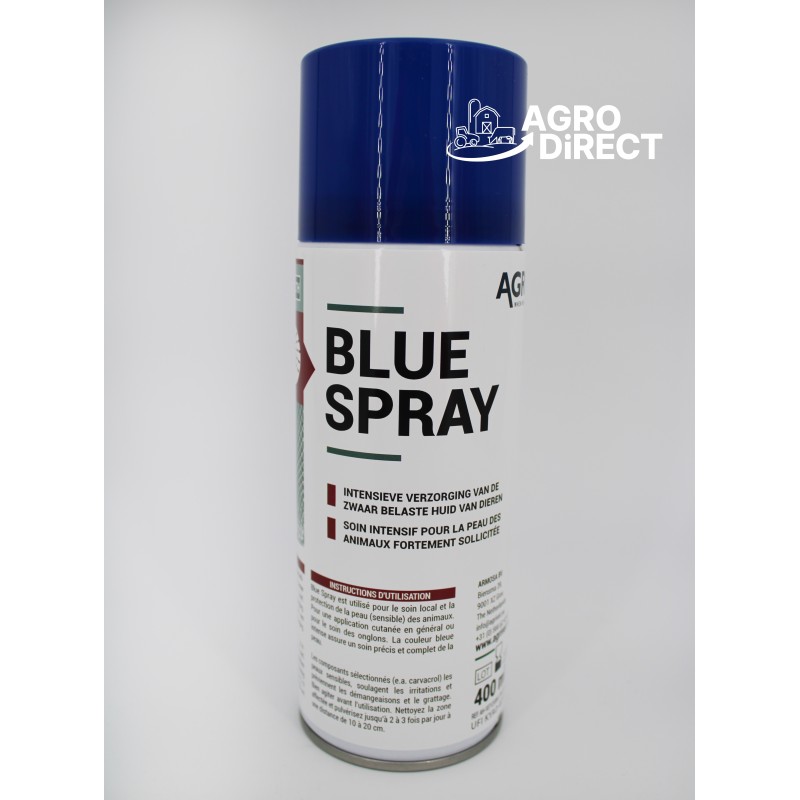 Blue Spray Agrivet - Soin Onglons et Plaies