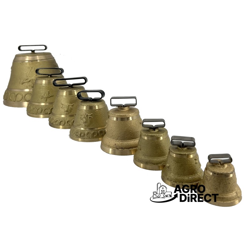 Cloche fonte en laiton