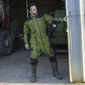 Combinaison double-fermeture verte LMA