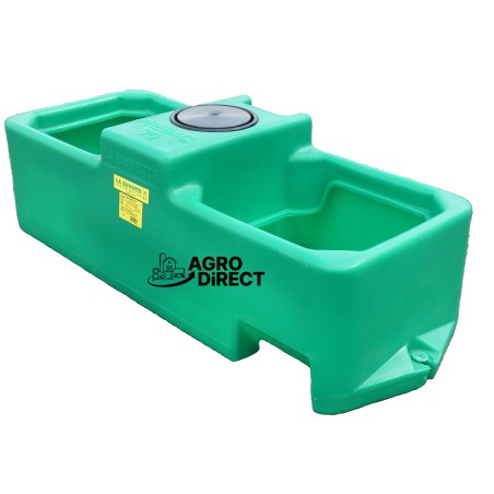 Abreuvoir double à niveau constant 70 litres