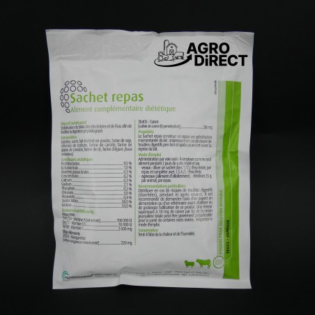 Sachets repas - 100g. - Par 10