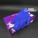 Gants violet - courts