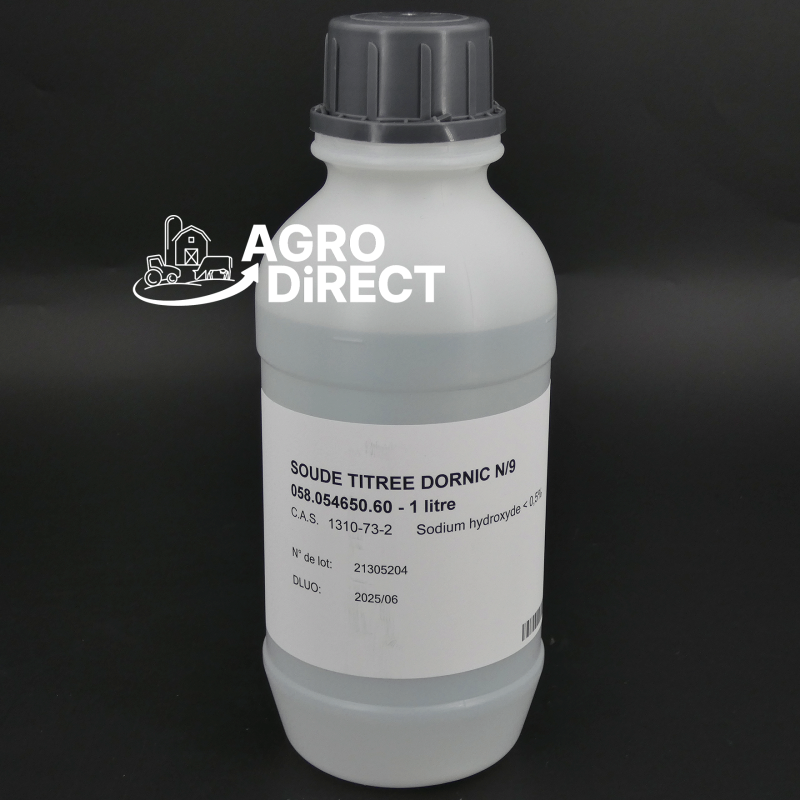 Soude titrée N/9 - 1L