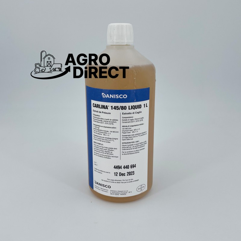 Présure extrait liquide - 520 mg/L