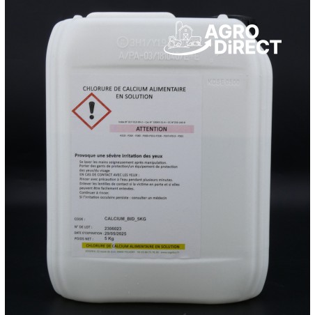 Chlorure de calcium - 5 L