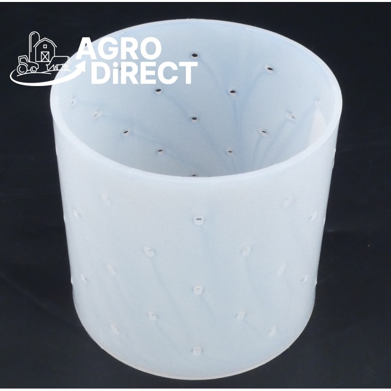 Moules à arrête arrondie pour fromages type "Camembert"