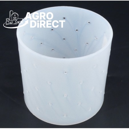 Moules à arrête arrondie pour fromages type "Camembert"