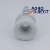 Isolateur poulie d'angle porcelaine par 10