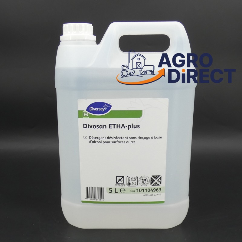 Divosan ethaplus: désinfectant sans rinçage