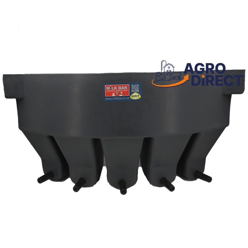 Seau 12 L - 5 tétines compartimenté - MILK BAR