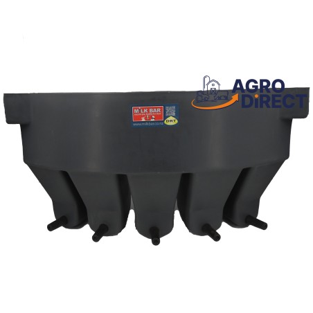 Seau 12 L - 5 tétines compartimenté - MILK BAR