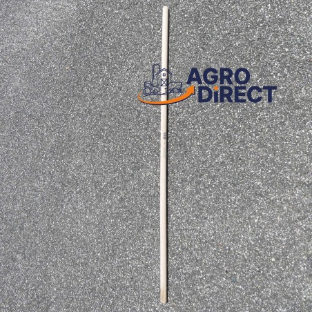 Manche pour ébousette et Racloir courbe - 1.6m - Ø31