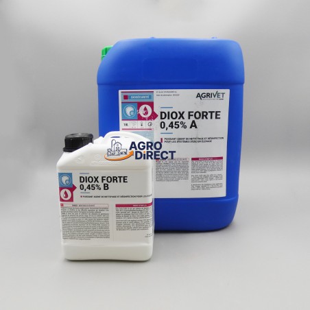 Dioxyde de chlore A + B 0.45% - 20 L