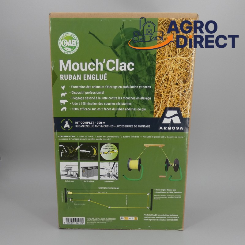 Ruban englué Kit complet 700m