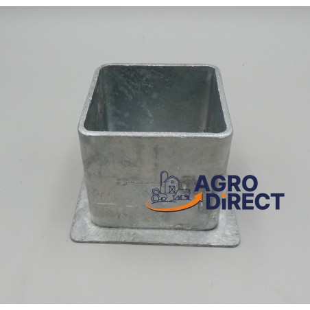 Cache fourreau pour piquet bois carré 90x90