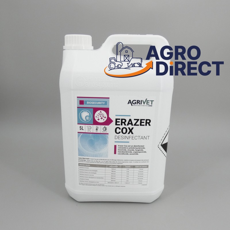 Désinfectant ERAZER COX 5L