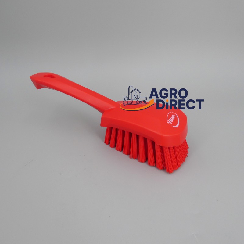 Brosse à manche - Souple Rouge VIKAN