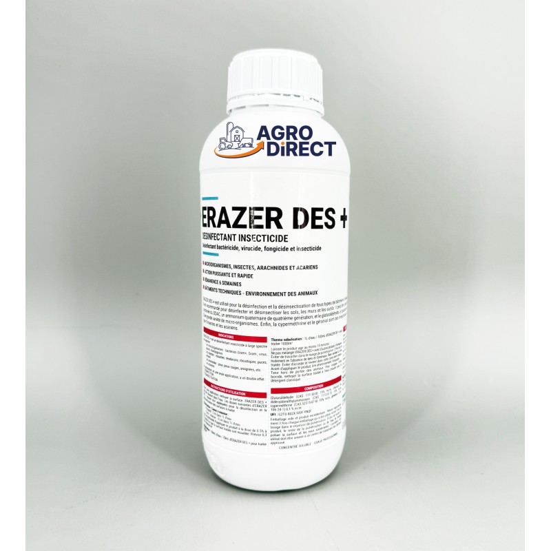 Erazer DES + 1 Litre - Large Spectre