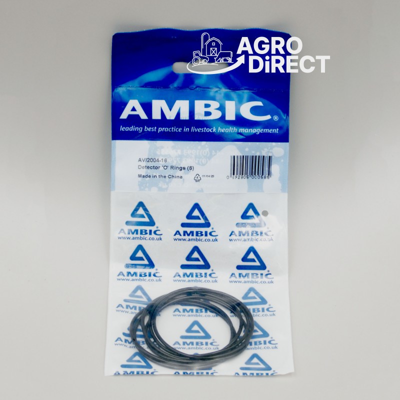 Joint torique pour détecteur de mammites AMBIC x6