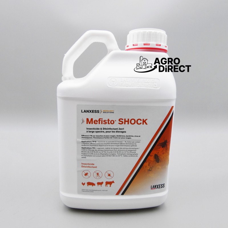 Désinfectant "Mefisto Shock 5L"