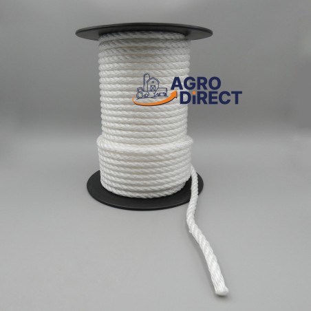 Corde Polypropylène- Diamètre 12 mm- 4 brins