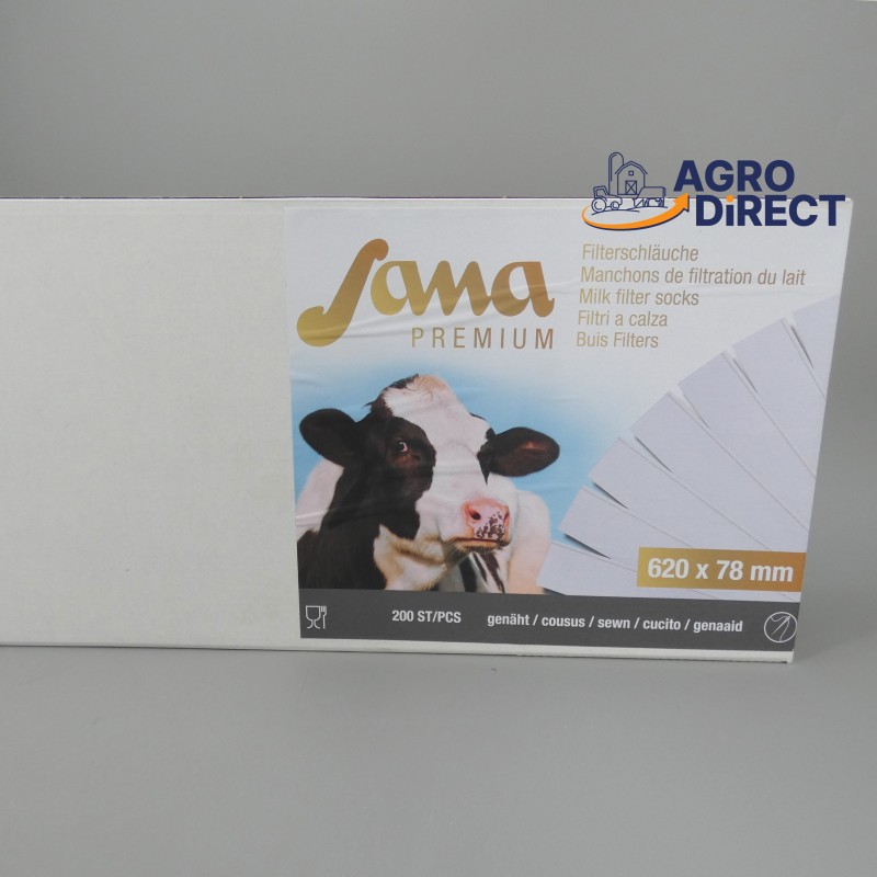 Manchons de filtration cousu  Premium- 620 mm Robot