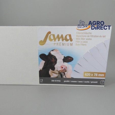 Manchons de filtration cousu  Premium- 620 mm Robot