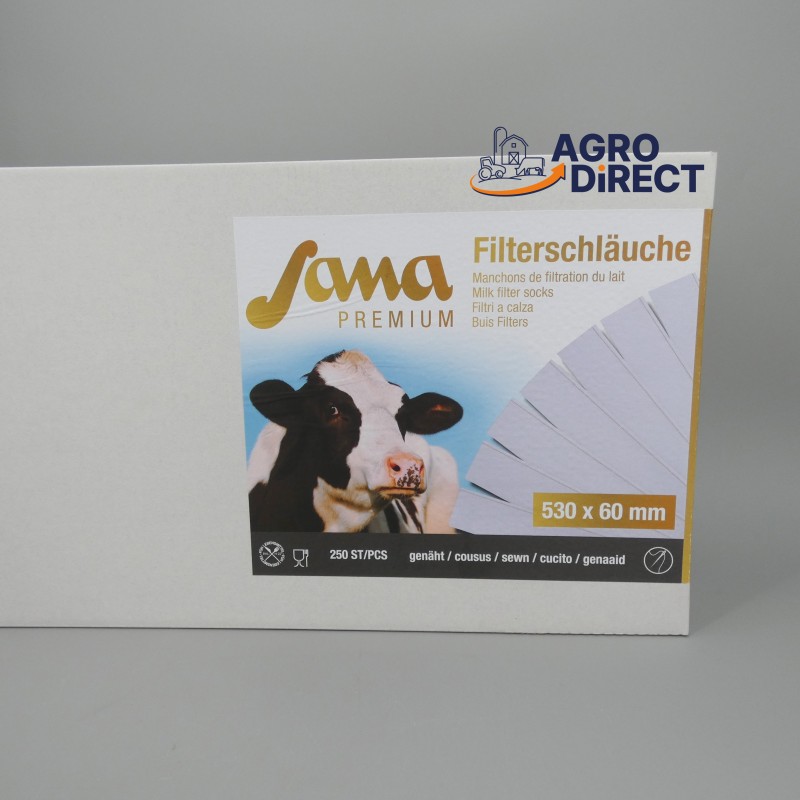 Manchons de filtration soudé  - 530 mm