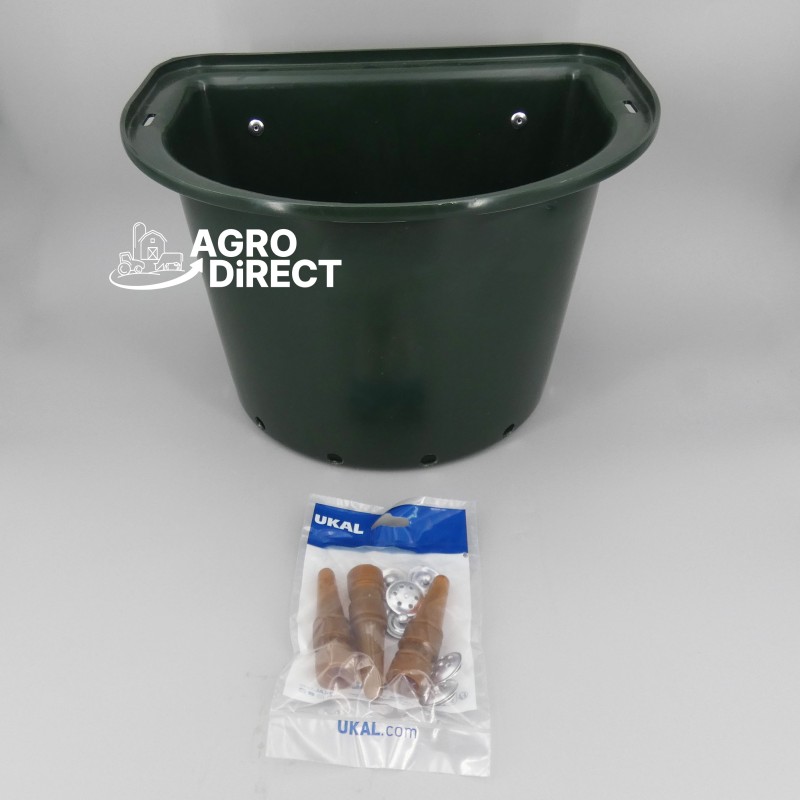 Seau agneau et chevreaux 6 tétines - 12L