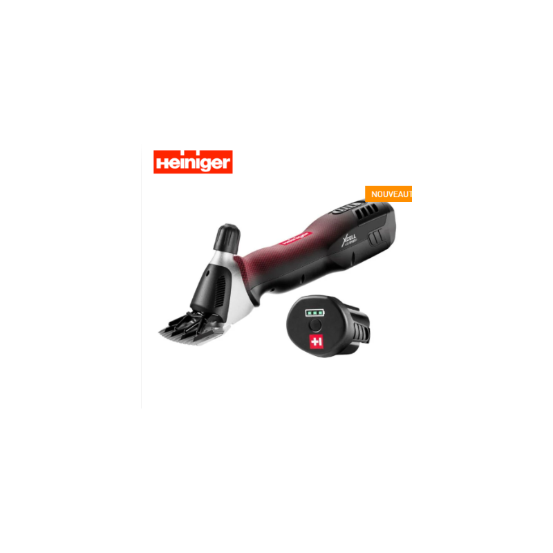 Tondeuse Xcell pour mouton 2 batteries- Heiniger