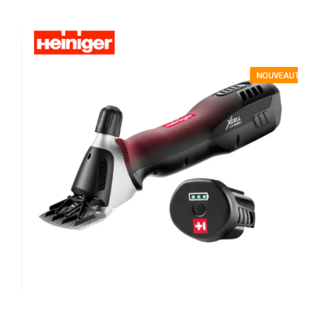 Tondeuse Xcell pour mouton 2 batteries- Heiniger