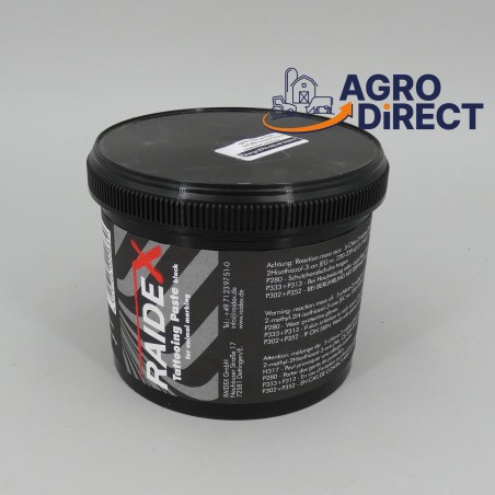 Pâte noire à tatouer - 0,6 L