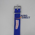 Collier veau en nylon - bleu