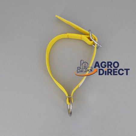 Collier Nylon jaune - Ovin / Caprin - 60cm