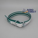 Collier Nylon vert/blanc -...