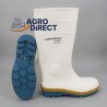 Bottes blanches DUNLOP PVC