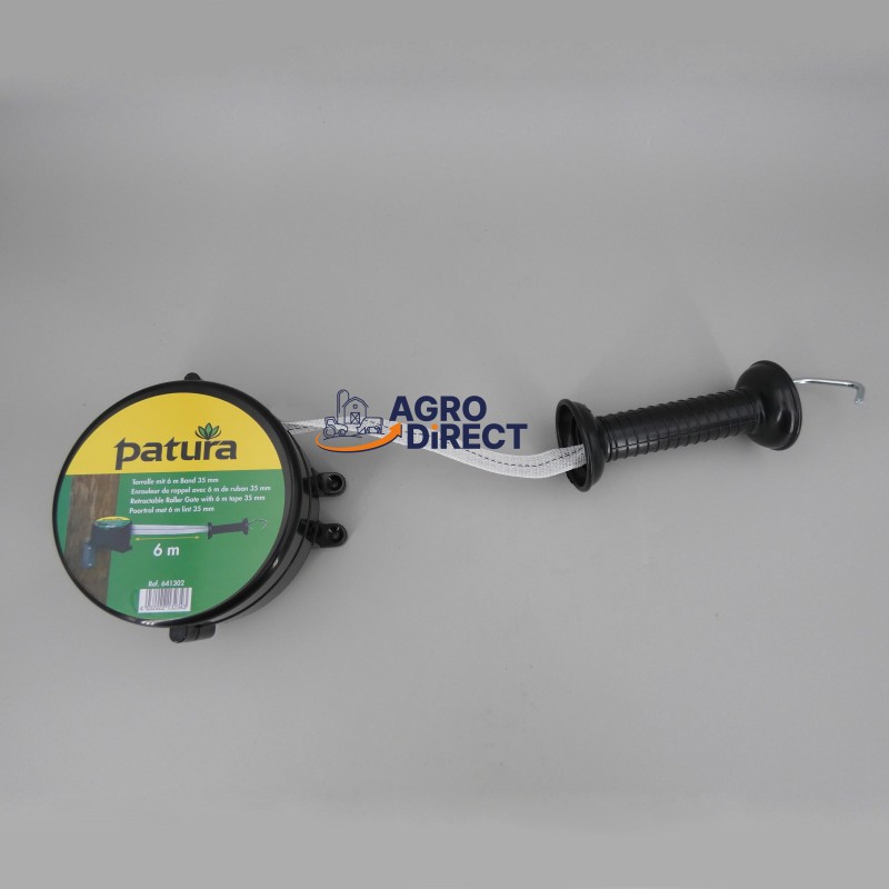 Porte ruban avec enrouleur - 6m