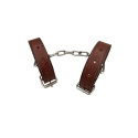 Entrave Cuir avec chaîne